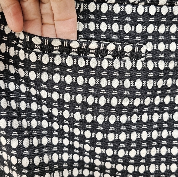 Ann Taylor Loft Petite Knit Jaqaurd Skirt - Picture 6 of 7